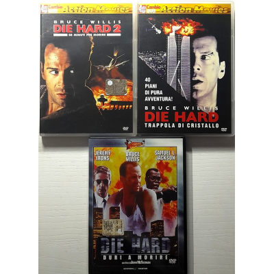 Dvd Die Hard - Trilogia 3 dischi editoriali con Bruce Willis Usato