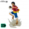 Statua One Piece Luffy glow in dark Super Figure Collection 20cm SCF101 Abysse