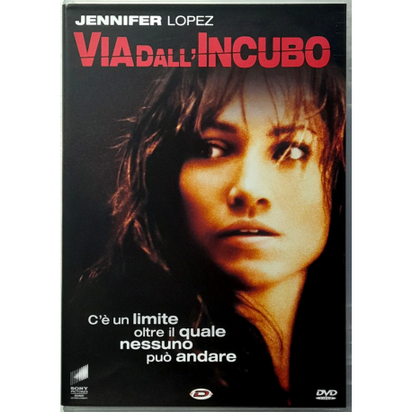 Dvd Via dall'incubo con Jennifer Lopez 2002 Usato
