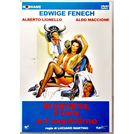 Dvd La vergine, il toro e il capricorno con Edwige Fenech 1977 Usato editoriale