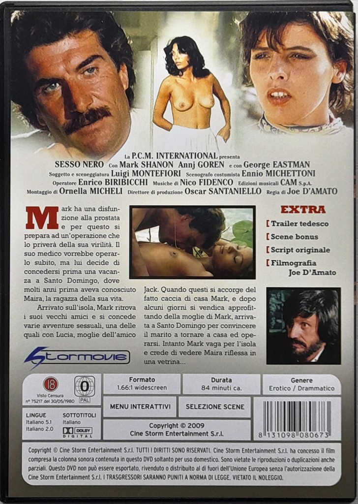 dvd SESSO NERO DVD SESSO NERO